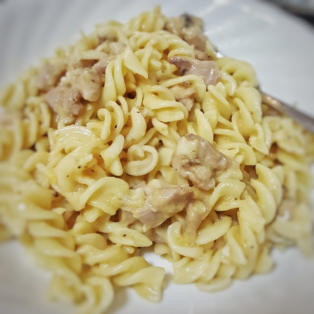 no cream carbonara