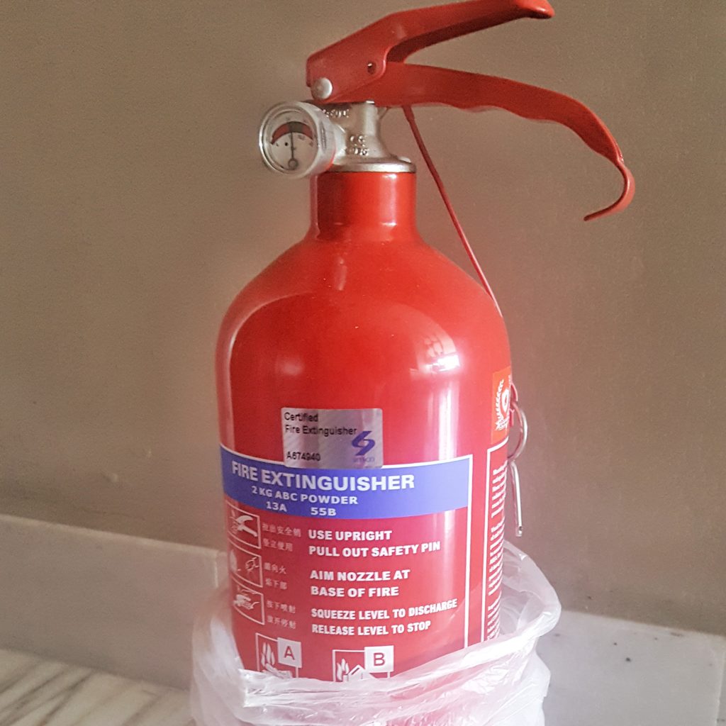 fire extinguisher