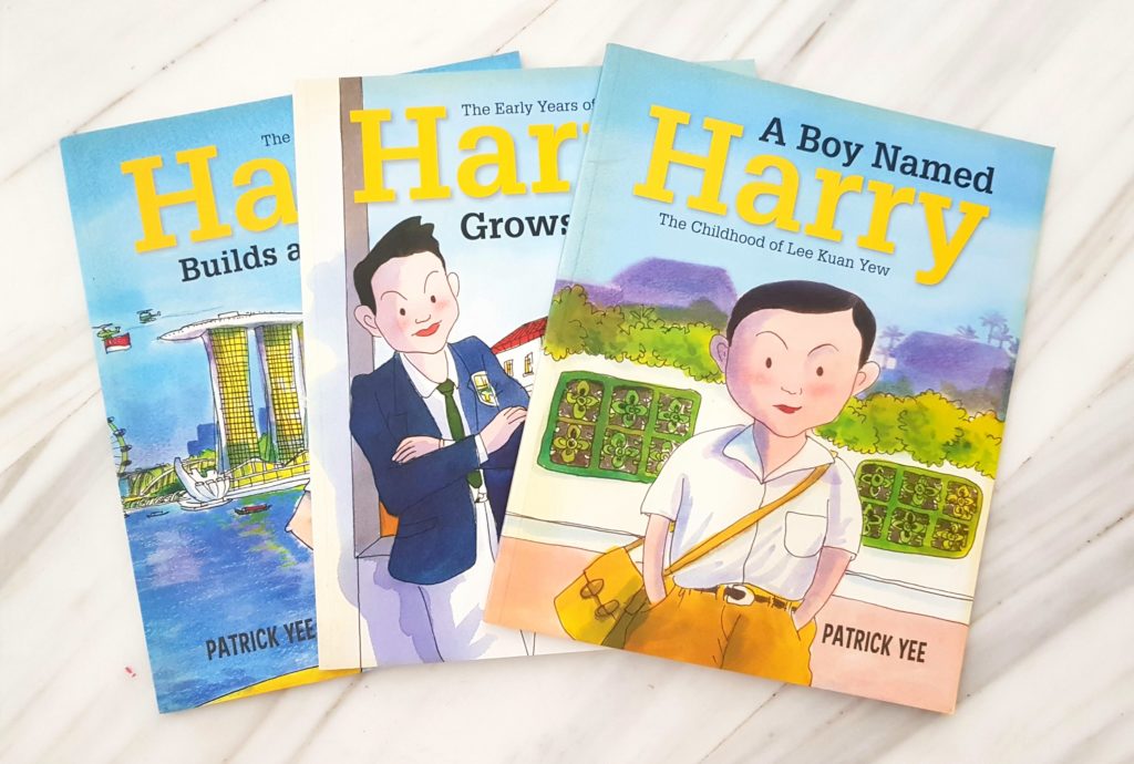 Children books Singapore history