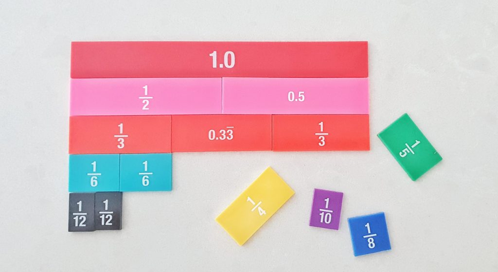 fraction tiles