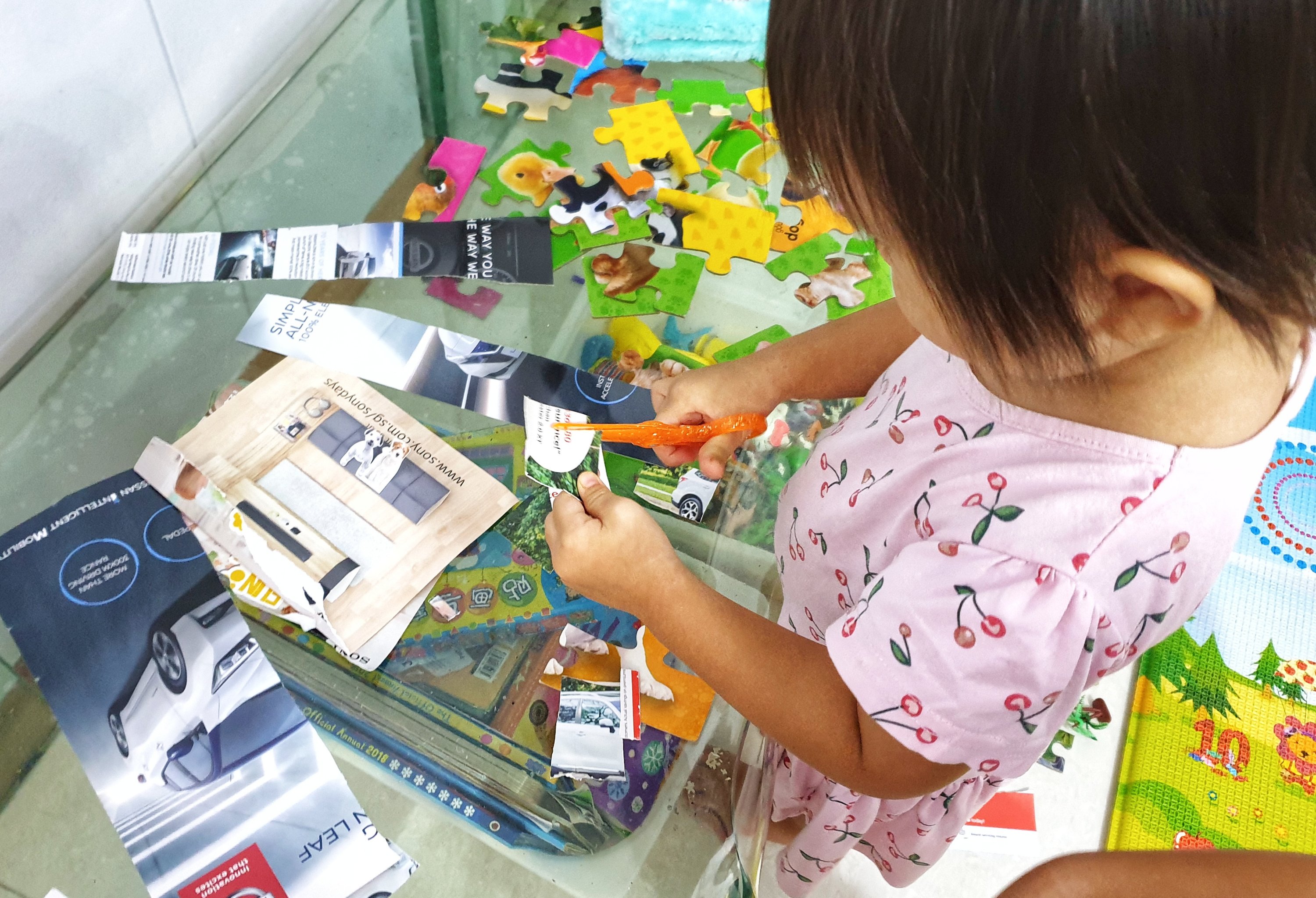 Toddler Scissors Work - They love it!