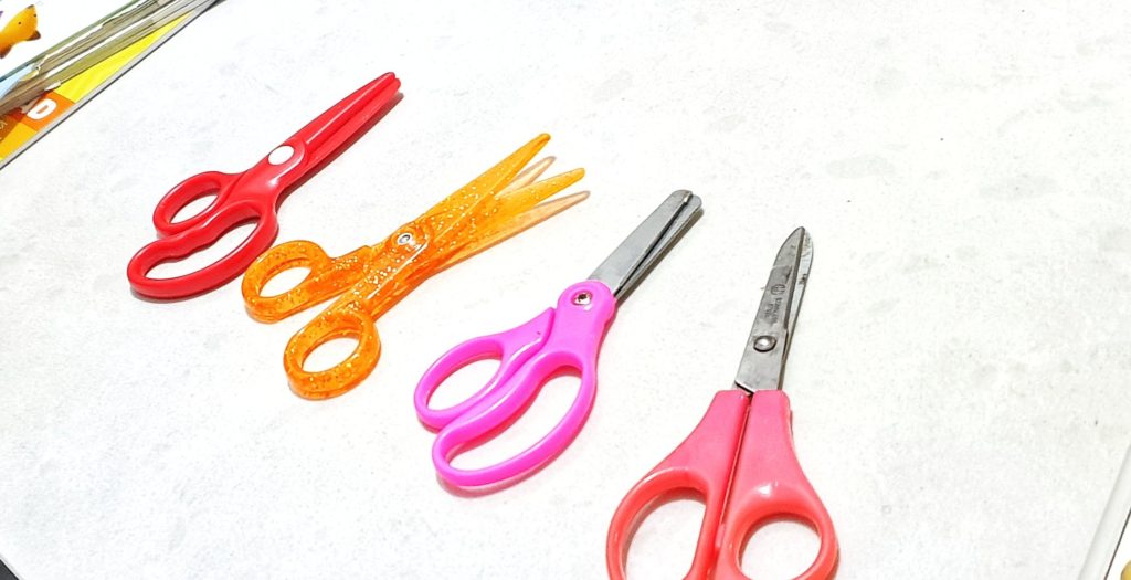 Toddler Scissors Work