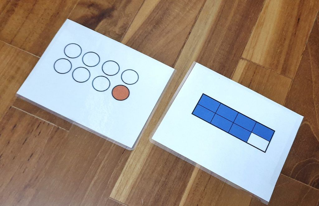 fraction cards