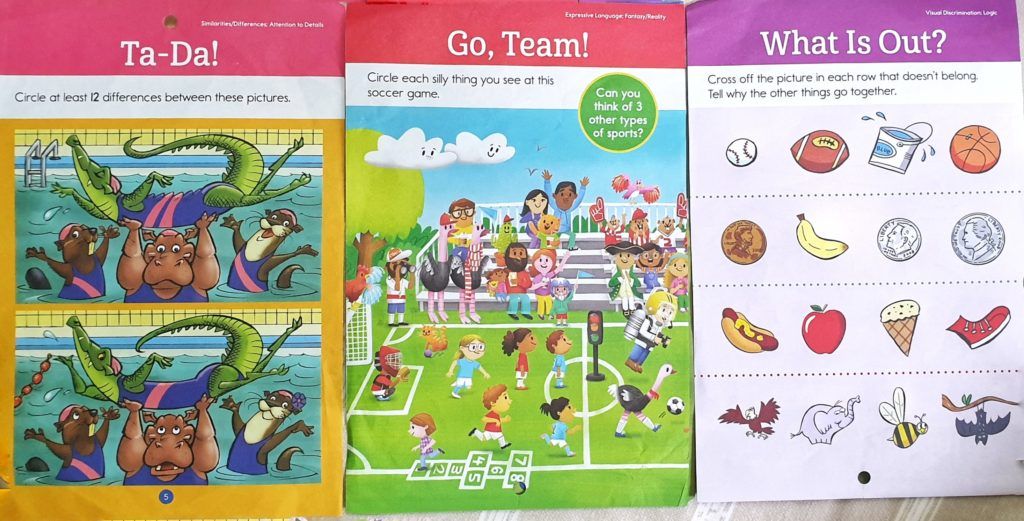 Activity books for 3-year-olds
