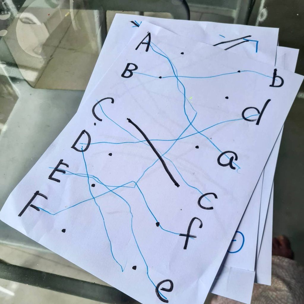 Alphabet learning