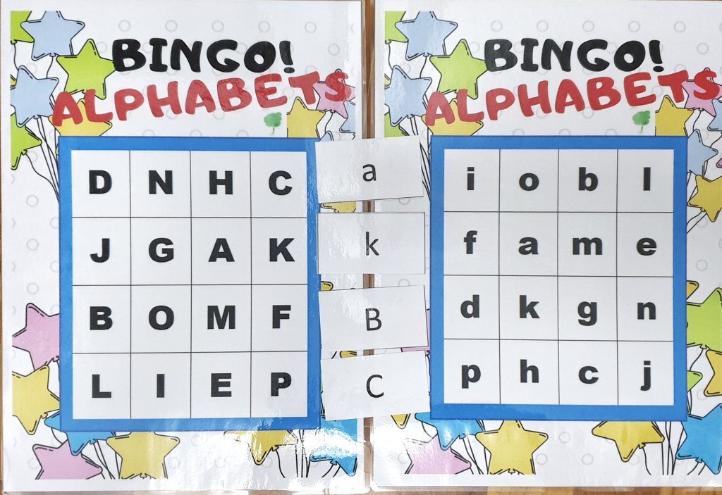Alphabet learning