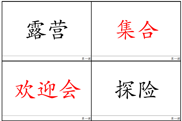 Primary 5 Chinese Flashcards