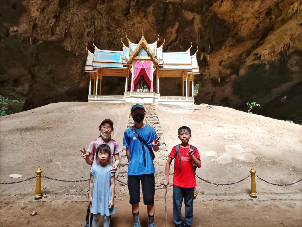 Hua Hin with kids Phraya Nakhon Cave